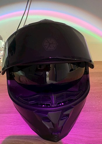 Scoyco FF-869 Shadow Full Face siyah kask - Görsel 2