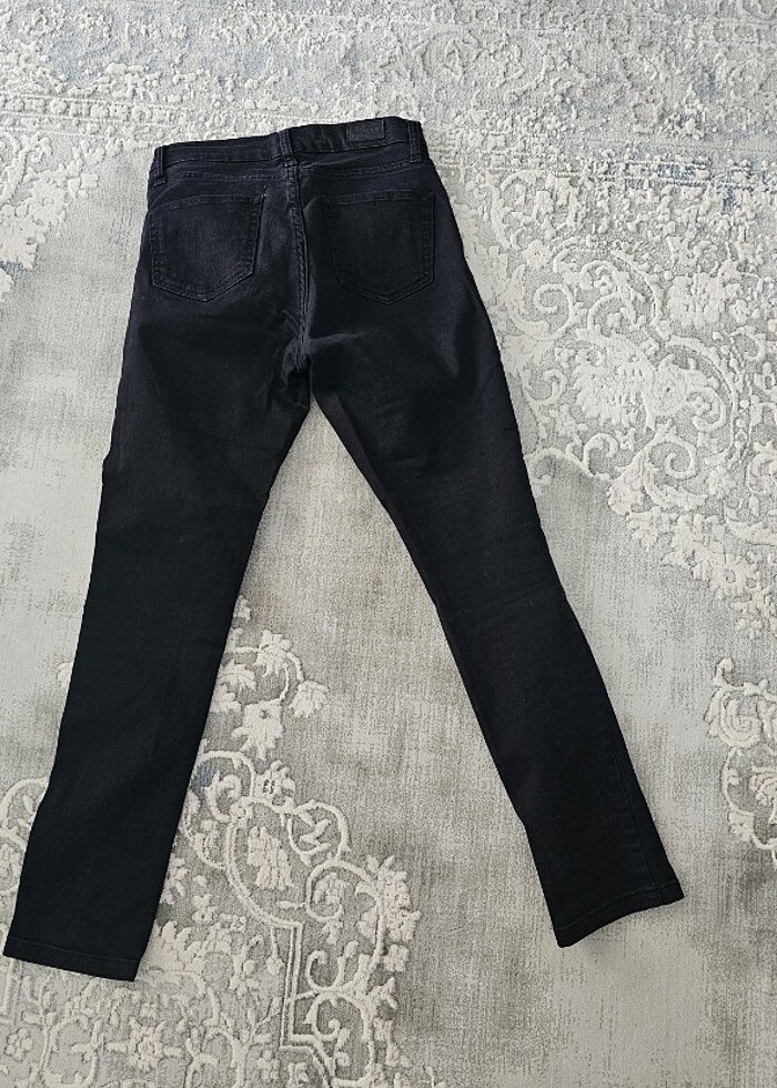Vena Siyah Kadın Jean Pantolon - Görsel 2