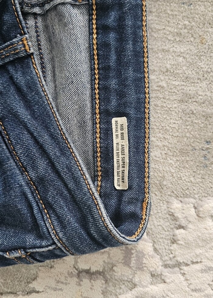 Defacto Jean Kadın Pantolon - 34 - - Görsel 4