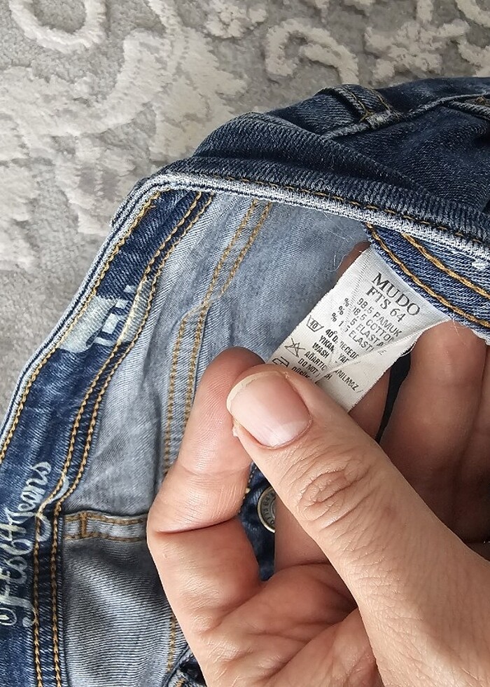 Mudo Kadın Jean Pantolon - 26 -   - Görsel 3