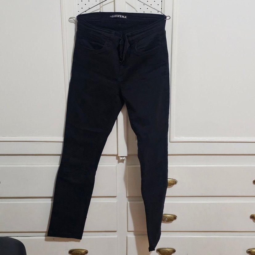 Vena Kadın Siyah Jean Kot Pantolon - Görsel 4