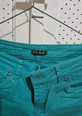 Vena Turkuaz Kadın Jean Kot Pantolon - Görsel 2