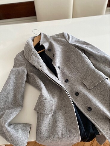 Zara Yün Karışımlı Kaban