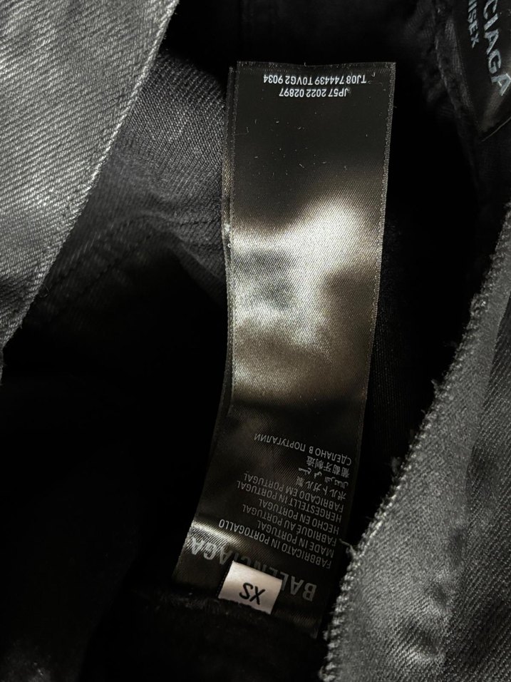 Balenciaga Waxed Denim - Görsel 4