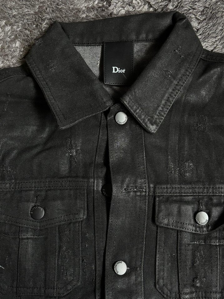 Dior Waxed Denim Jacket - Görsel 3