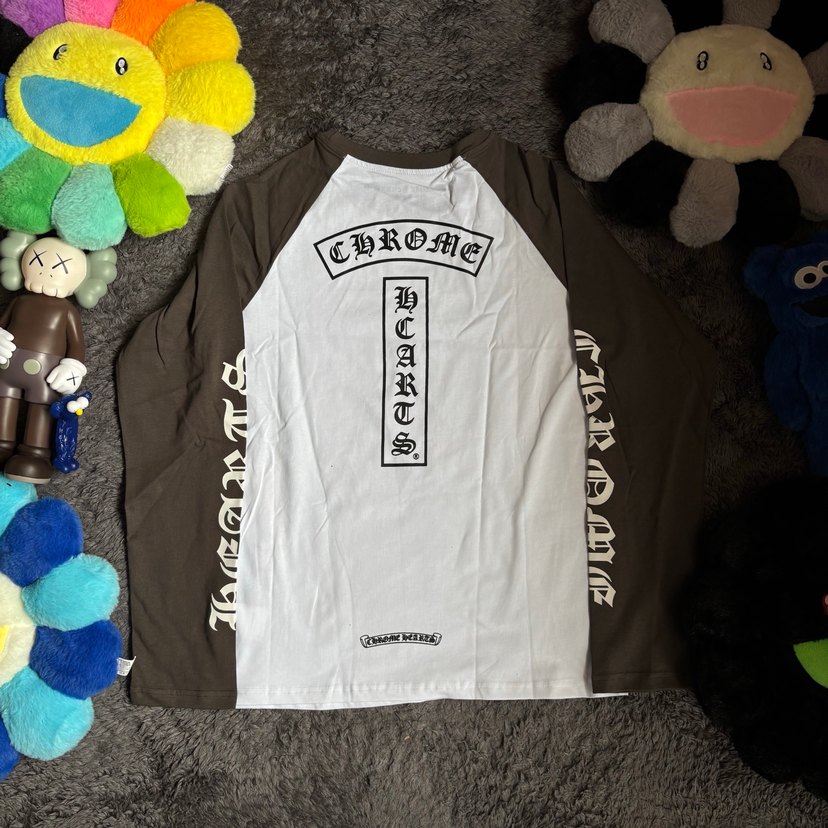 chrome hearts long sleeve - Görsel 3