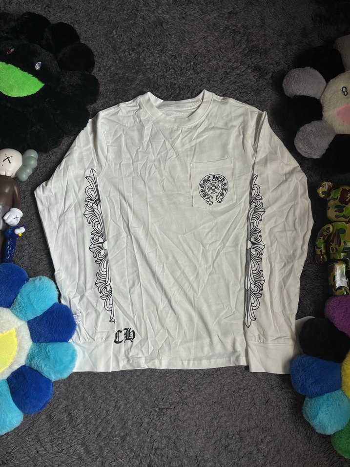 chrome hearts long sleeve - Görsel 2