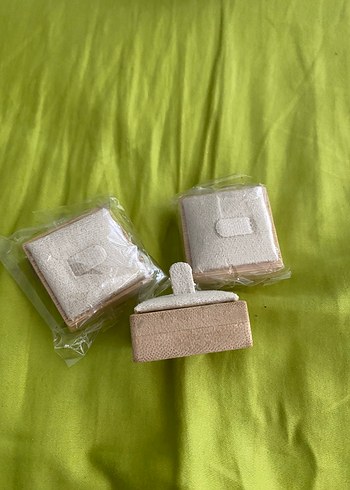 Diğer Bambu Yüzük Standı / Takı Sergileme Kutusu (3lü Set)