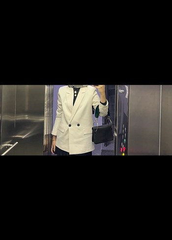 Düğmeli Kadın Blazer Ceket