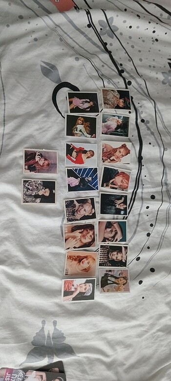  Blackpink Lisa photocard 18'li