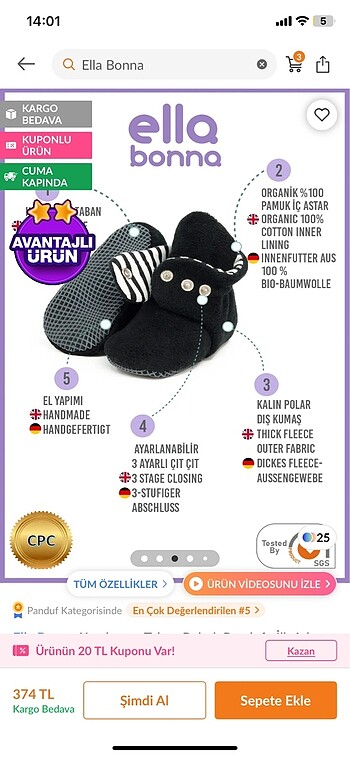 Ella bonna panduf - Görsel 6