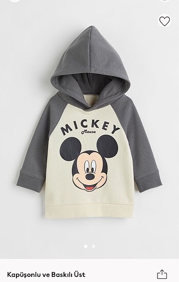 H&M kapüşonlu sweat