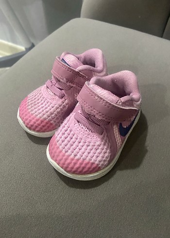 Kız Çocuk Pembe Cırtlı Spor Ayakkabı