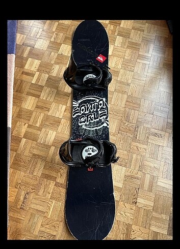 bindingli snowboard 150 cm santa cruz - Görsel 3