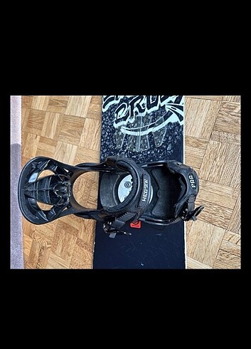 bindingli snowboard 150 cm santa cruz - Görsel 4