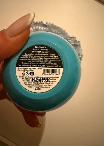 Sevimli Panda Tasarımlı El Kremi - Görsel 3