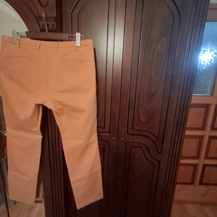 Hardal renkli  Kumaş Kadın Pantolon - Görsel 3