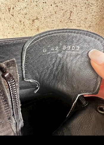 DİVARESE Siyah Erkek Deri Bot - Görsel 6