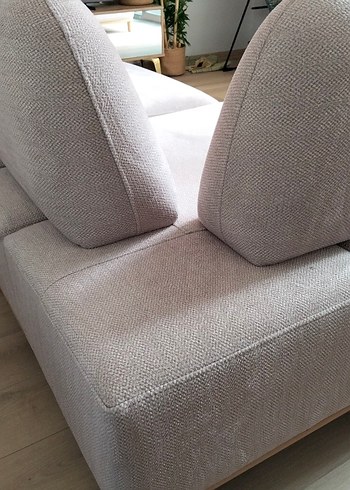 Beden ten rengi Renk Ikea Bej Gri Modern L Koltuk