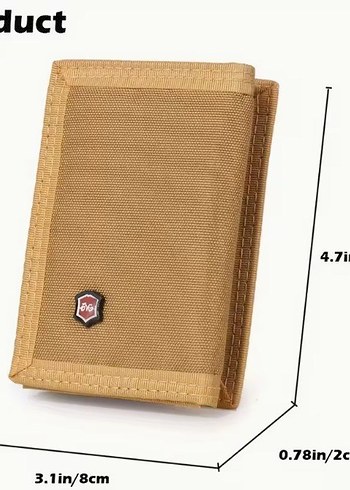 Kamuflaj Desenli Fermuarlı Kartlıklı Cüzdan - Görsel 2