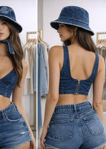 Zeynep Tosun×Trendyolmilla Kot Büstiyer - Görsel 2