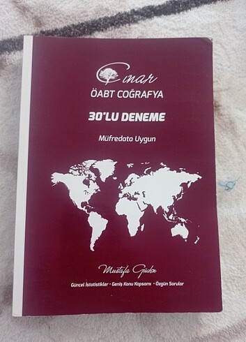 ÇINAR COĞRAFYA ÖABT