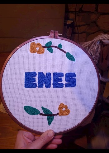 Bohem Nakışlı Kişiye Özel Duvar Süsü - Görsel 5