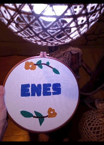 Bohem Nakışlı Kişiye Özel Duvar Süsü - Görsel 3