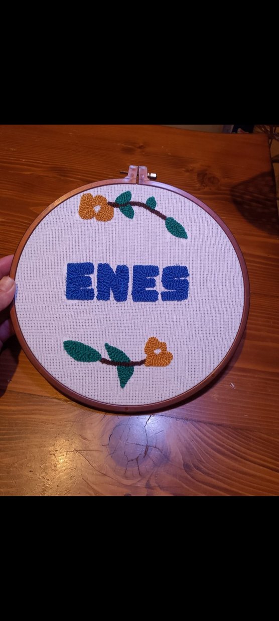 Bohem Nakışlı Kişiye Özel Duvar Süsü - Görsel 2