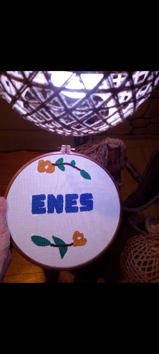 Bohem Nakışlı Kişiye Özel Duvar Süsü - Görsel 3