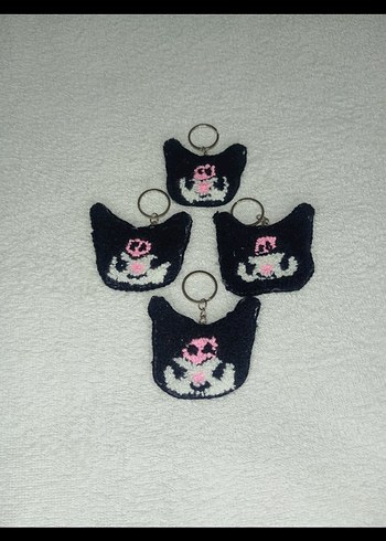 Renkli Örme Kadın Anahtarlıklar - Görsel 8