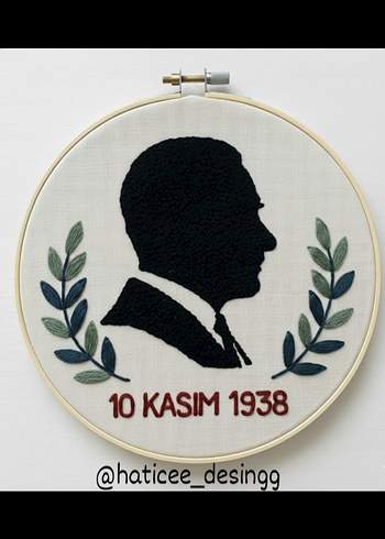 10 Kasım 1938 Atatürk portresi - Görsel 2