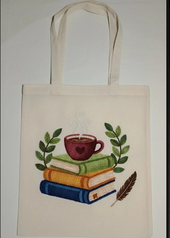 Nakışlı Kadın Çanta - Bohem - Görsel 2