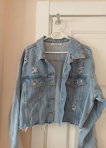 s Beden Crop kot ceket