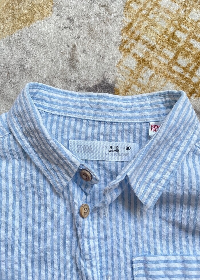 Erkek çocuk zara gömlek - Görsel 2