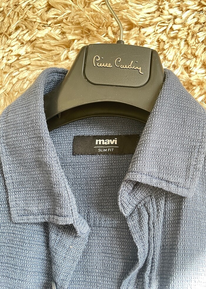 Erkek mavi gömlek - Görsel 2