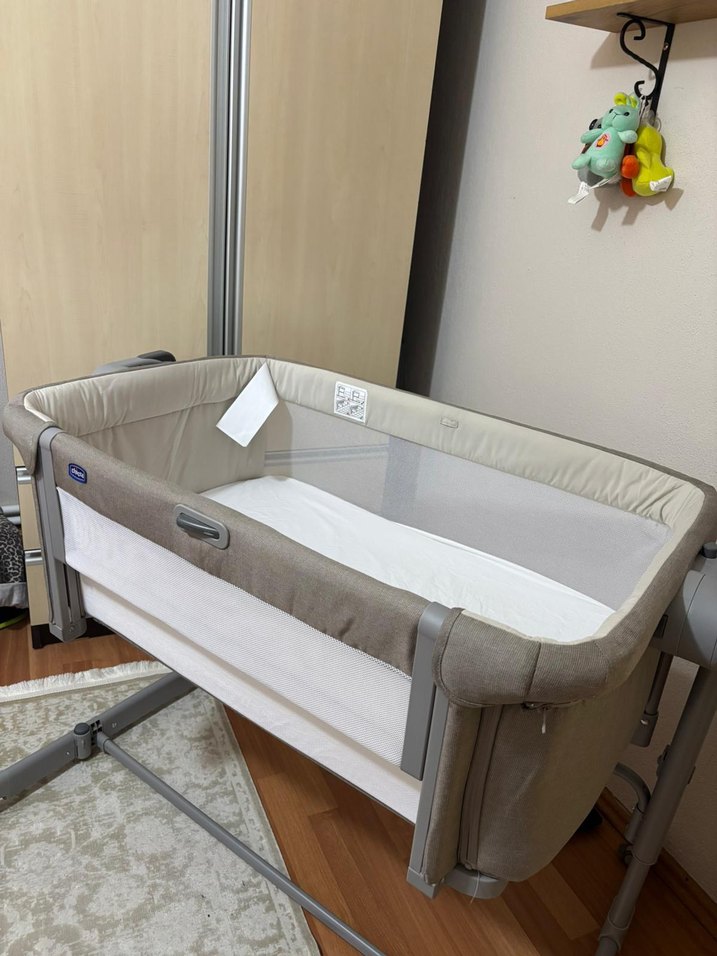 Chicco Bej ve Gri Bebek Beşiği - Görsel 3