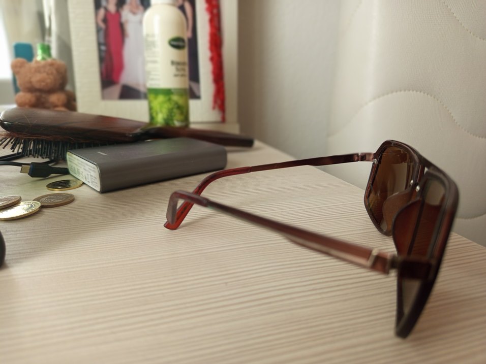 Kahverengi Retro erkek Güneş Gözlüğü - Görsel 5