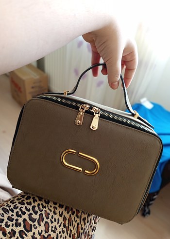 Diger Kahverengi Deri Kadın Çanta - Görsel 2