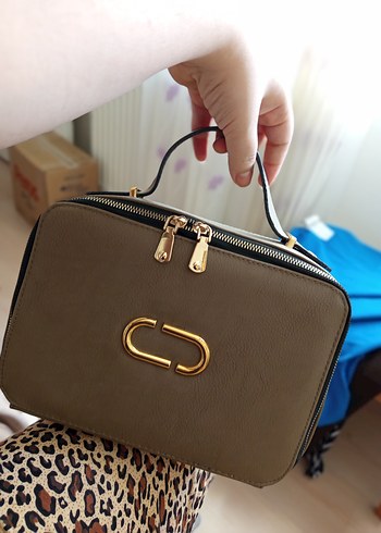 Diger Kahverengi Deri Kadın Çanta - Görsel 3