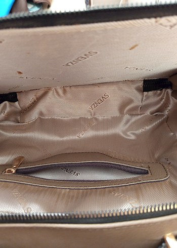 Diger Kahverengi Deri Kadın Çanta - Görsel 6