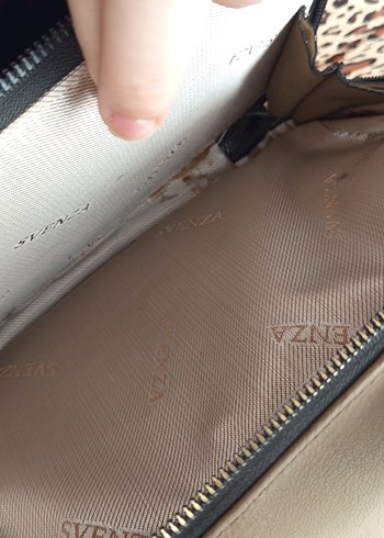 Diger Kahverengi Deri Kadın Çanta - Görsel 8