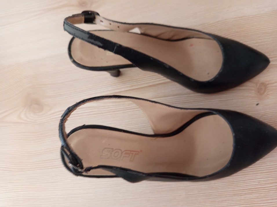 Siyah  Tokalı Stiletto - Görsel 4