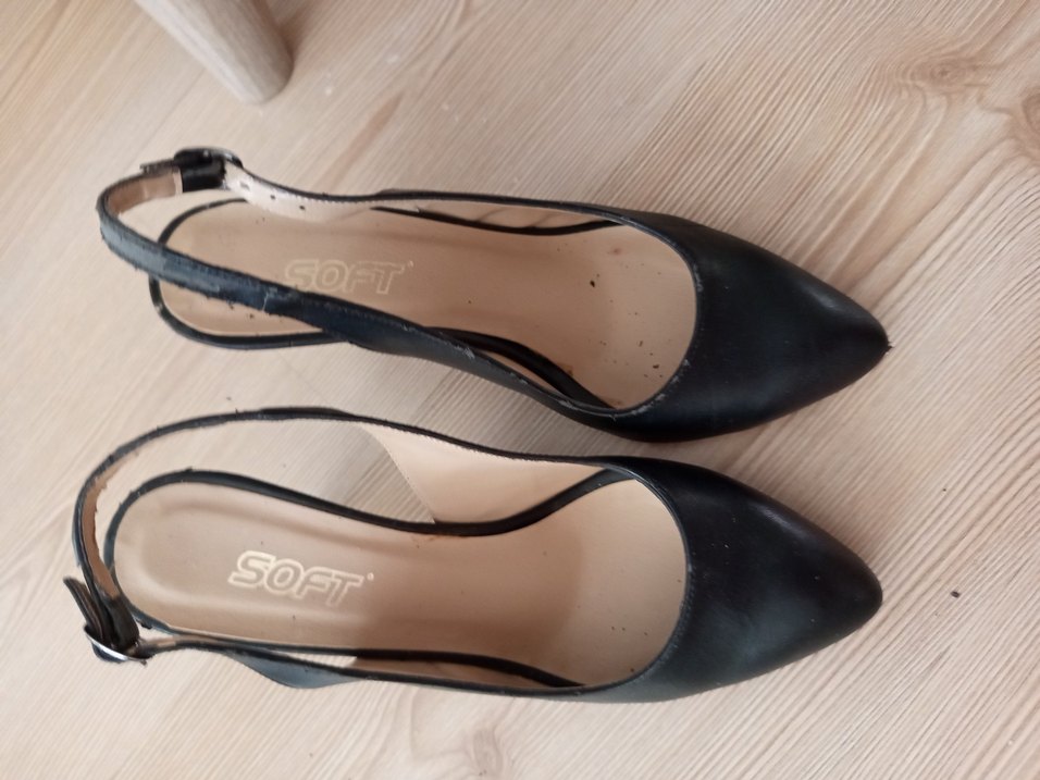 Siyah  Tokalı Stiletto - Görsel 5