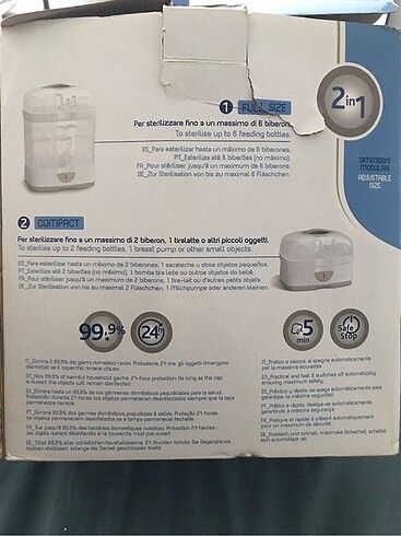 Chicco Chicco 2 in 1 Sterilizatör