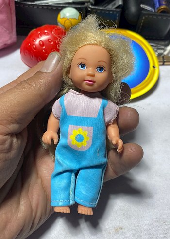 Simba bebek Mavi tulumlu küçük bebek oyuncak