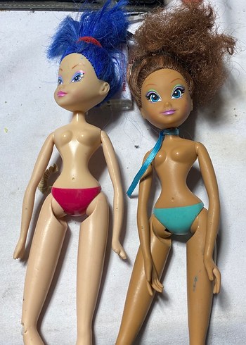 Winx bebek ve Kahverengi Saçlı Bebekler