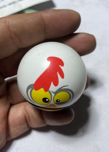 Beden Renk Renkli Yeşil Tavuk Figürlü Mini Oyuncak
