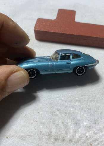  Matcbox 1961 jaguar Parlak Mavi Oyuncak Araba