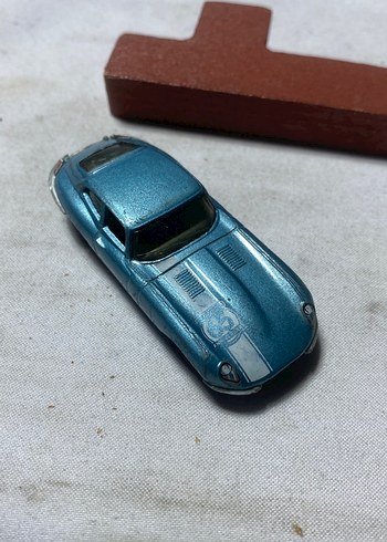 Matcbox 1961 jaguar Parlak Mavi Oyuncak Araba